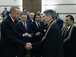 Cumhurbaşkanı Erdoğan, Anayasa Mahkemesi Üyesi İnce’nin yemin törenine katıldı  