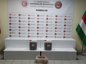 Gümrükte 42 litre sıvı uyuşturucu ele geçirildi