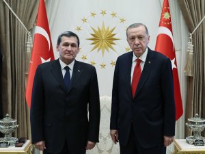 Cumhurbaşkanı Erdoğan, Meredov’u kabul etti  