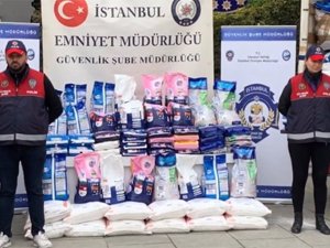 İstanbulda 38 ton sahte deterjan ele geçirildi  