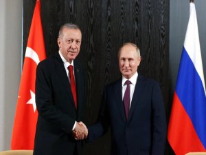 Cumhurbaşkanı Erdoğan Putin ile görüştü  