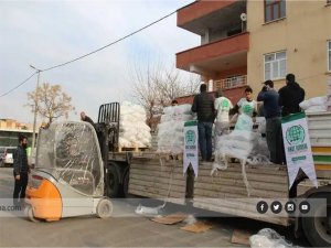 Mardin’den gönderilen yardım tırı Kahramanmaraş’a ulaştı  