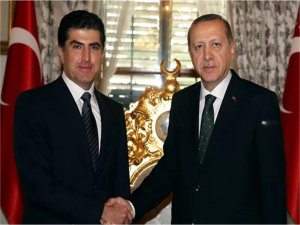 Cumhurbaşkanı Erdoğan, Neçirvan Barzani’yi kabul etti  