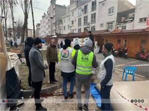 Depremin 14üncü gününde Adıyamanın köylerine yardımlar ulaştırılıyor  