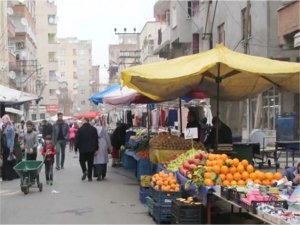 Pazar esnafına ağır hasarlı binaların olduğu yerde pazar kurmayın uyarısı  