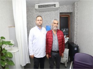 Kalp kapakları değişimi kapalı anjiografi yoluyla yapıldı  