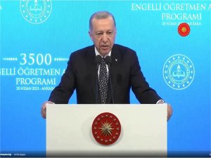 Cumhurbaşkanı Erdoğan: Mayıs ayında 45 bin sözleşmeli öğretmen ataması planlıyoruz  