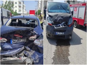 Mardinde trafik kazası: 1 yaralı