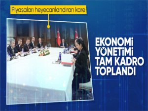 Ekonomi Koordinasyon Kurulu Beştepede toplandı