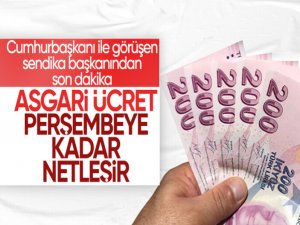 Cumhurbaşkanı Erdoğanla görüşen Ergün Atalaydan asgari ücret açıklaması