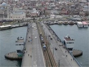 Galata Köprüsü 40 gün trafiğe kapanacak 