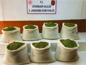 Diyarbakırda 79 kilogram esrar ele geçirildi  