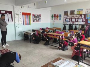 AFADtan köy okullarında afet eğitimi  