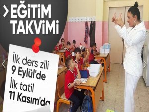 2024-2025 eğitim öğretim yılı takvimi açıklandı