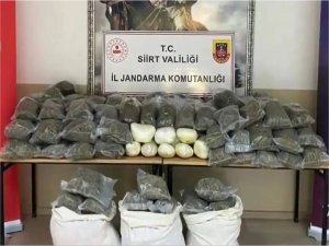 26 ilde 1 ton 47 kilo uyuşturucu ile 8 milyon kök kenevir ele geçirildi  