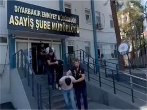 Diyarbakırda hırsız, gasp ve kurşunlama suçlarına karışan 8 şahıs tutuklandı  