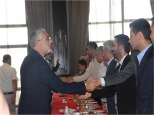 Bakan Işıkhan, Mardinde iş dünyasının temsilcileriyle buluştu 