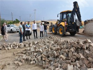 Siirt Belediyesinden kilit parke çalışmaları 