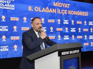 AK Parti Midyat İlçe Başkanı Atilla Yarış, göreve yeniden seçildi