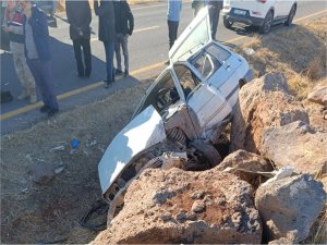 Diyarbakırda trafik kazası: Bir ölü, 2 yaralı 