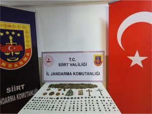 Siirt’te tarihi eser kaçakçılığı operasyonu 