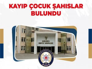 Kaybolan çocuklar ailelerine teslim edildi 