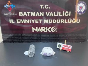 Batmana uyuşturucu madde getiren bir şahıs tutuklandı  