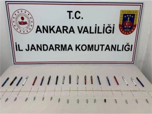 Ankarada 19 tüp kobra zehri ele geçirildi: 2 gözaltı 