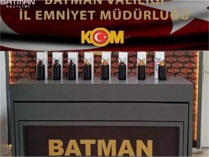 Batmanda 21 bin litre karışımlı kaçak akaryakıt ele geçirildi  